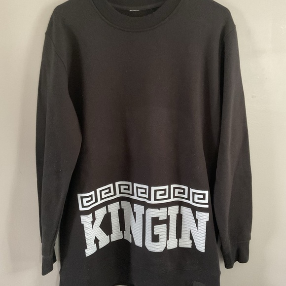 Last kings black Long Sleeve Graphic Sweatshirt - Picture 1 of 3